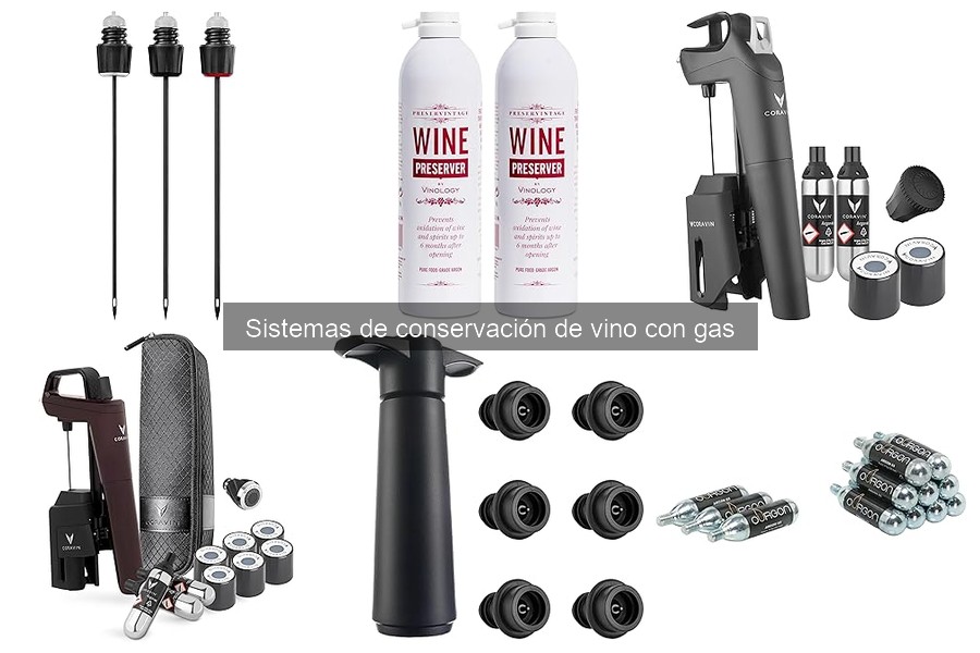 Guía para instalar un sistema de conservación de vino con gas