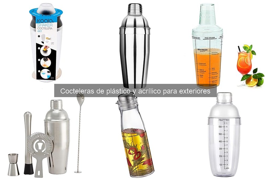 Guía para usar una coctelera de plástico efectivamente