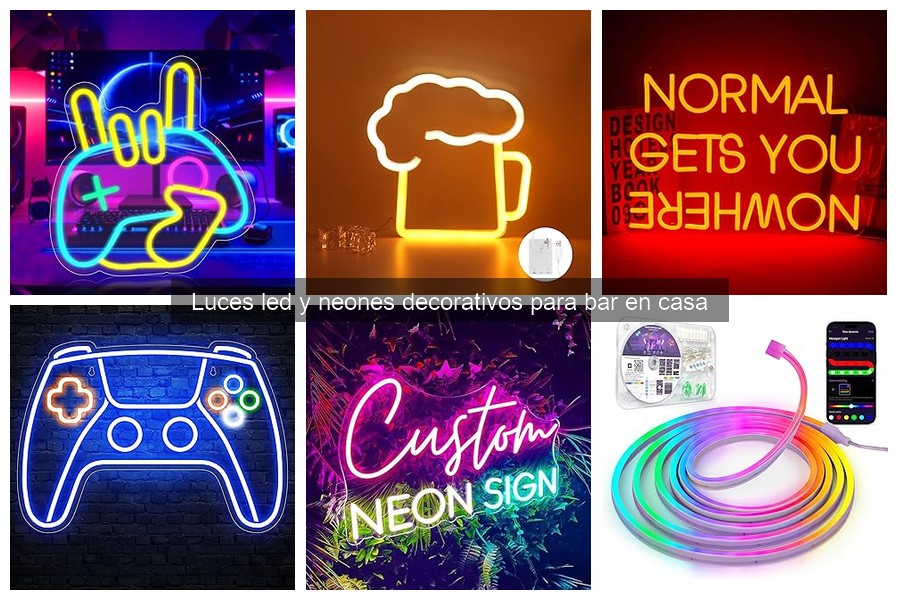 Guía práctica para instalar luces LED en tu bar en casa