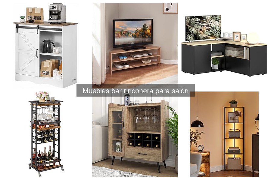 Ideas Creativas para Decorar con Muebles Bar Rinconera