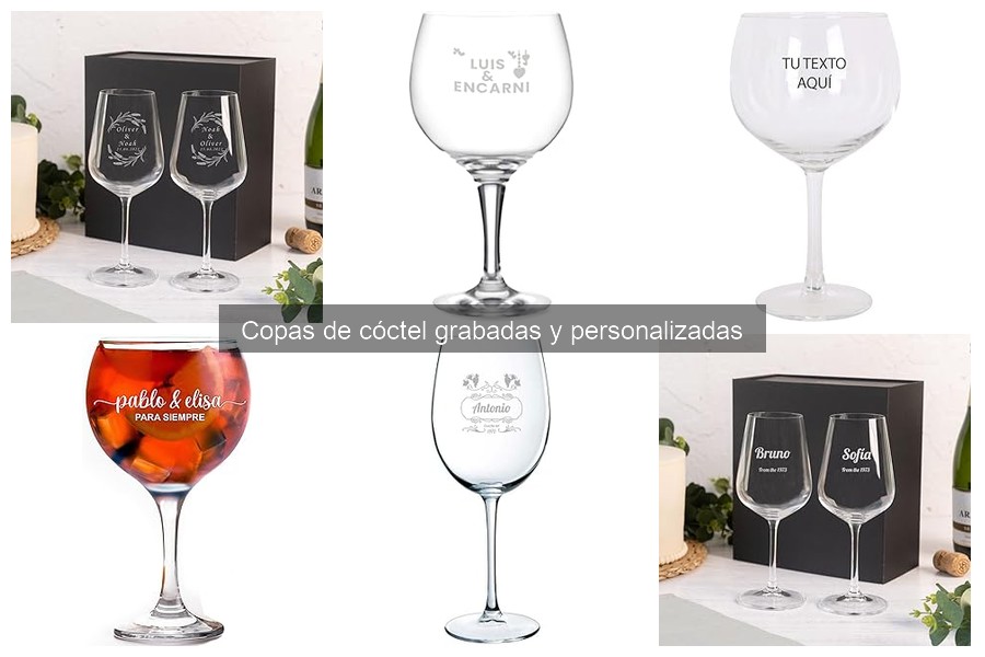 Ideas creativas para personalizar copas de cóctel
