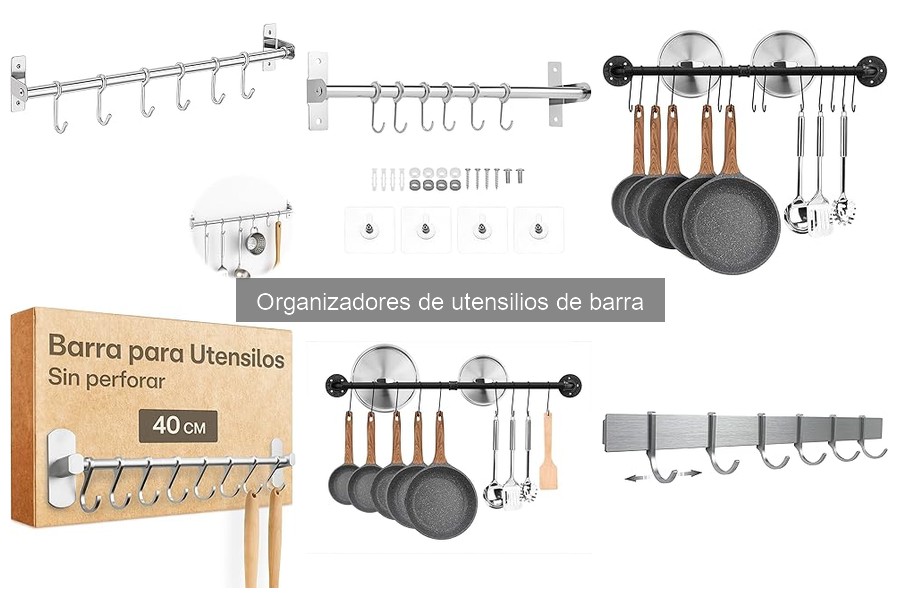 Ideas creativas para personalizar organizadores de barra