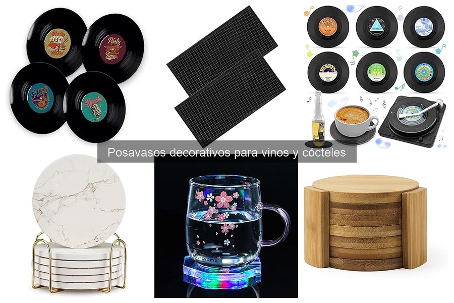 Ideas creativas para personalizar posavasos decorativos