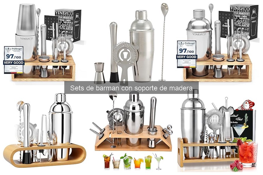 Ideas de cócteles para preparar con un set de barman