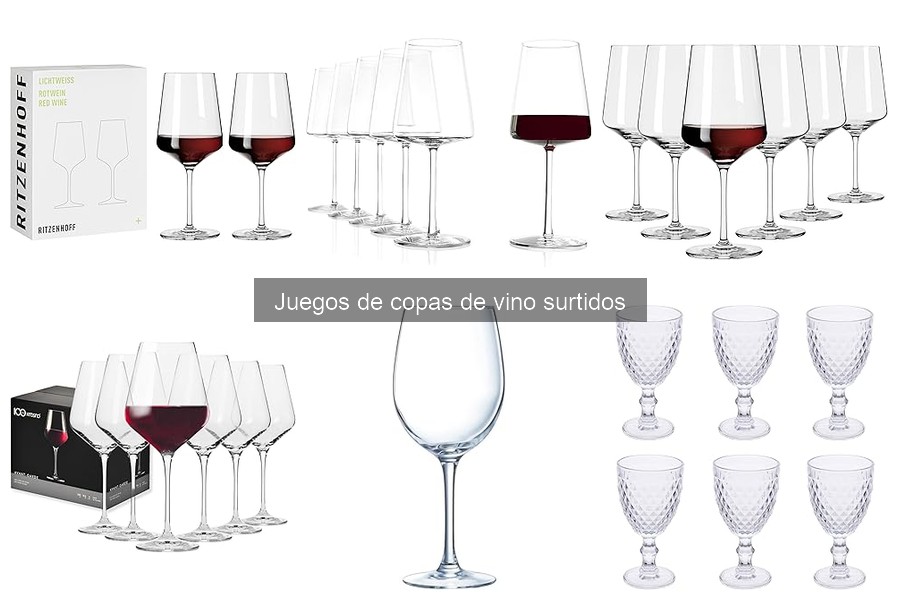 Juegos de Copas de Vino Surtidos: ¿Qué Son y Sus Componentes?