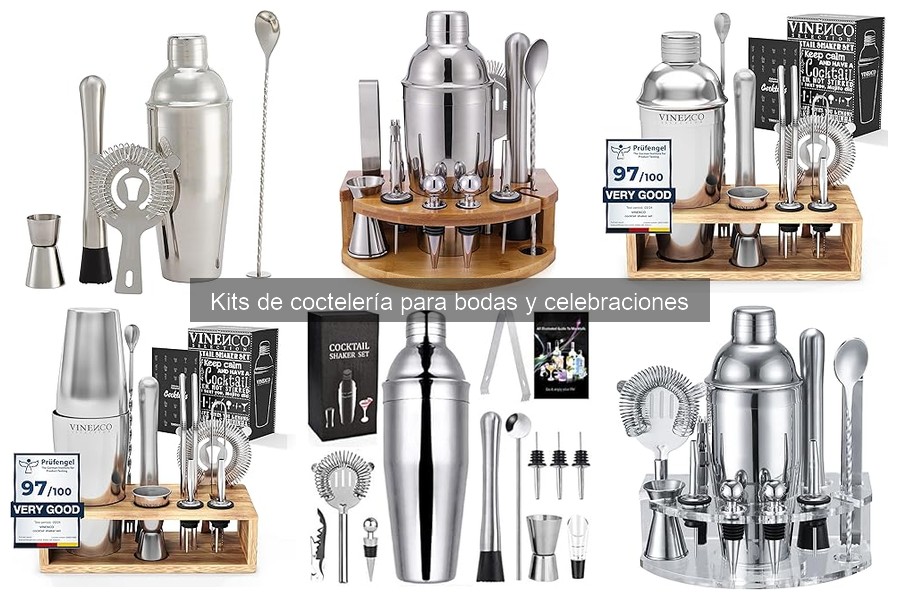 Kits de Coctelería para Bodas: Guía y Características