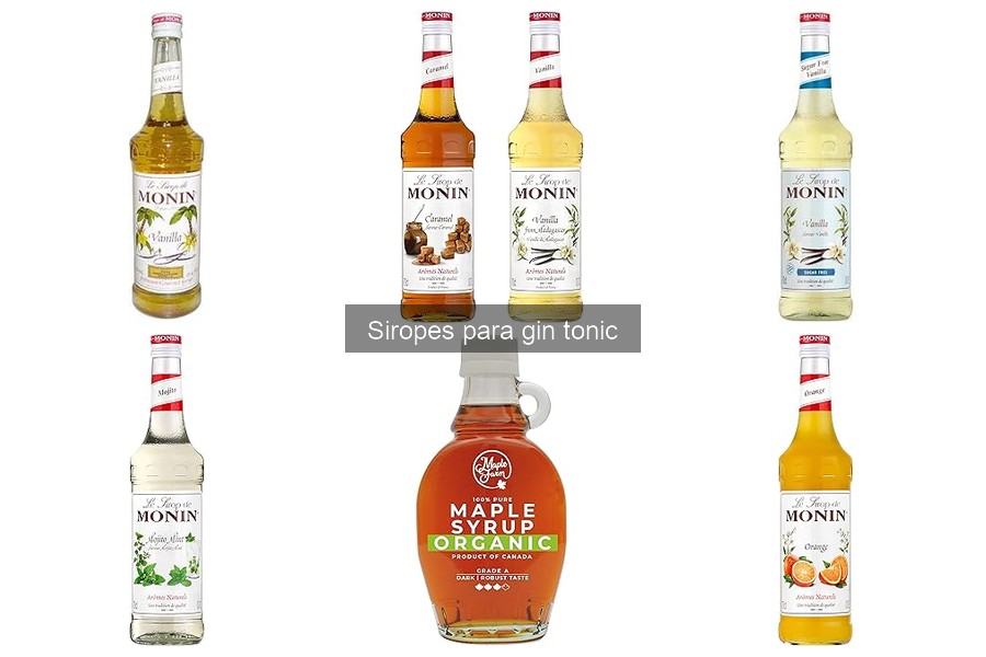 La historia de los siropes en cócteles: su evolución