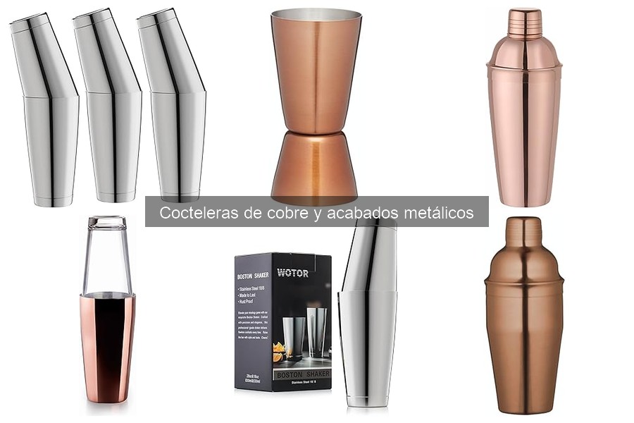 ¿Las cocteleras de cobre afectan el sabor de los cócteles?