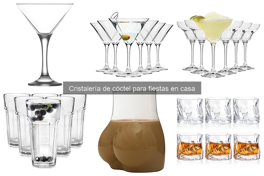 Las mejores copas de cóctel para servir postres en casa