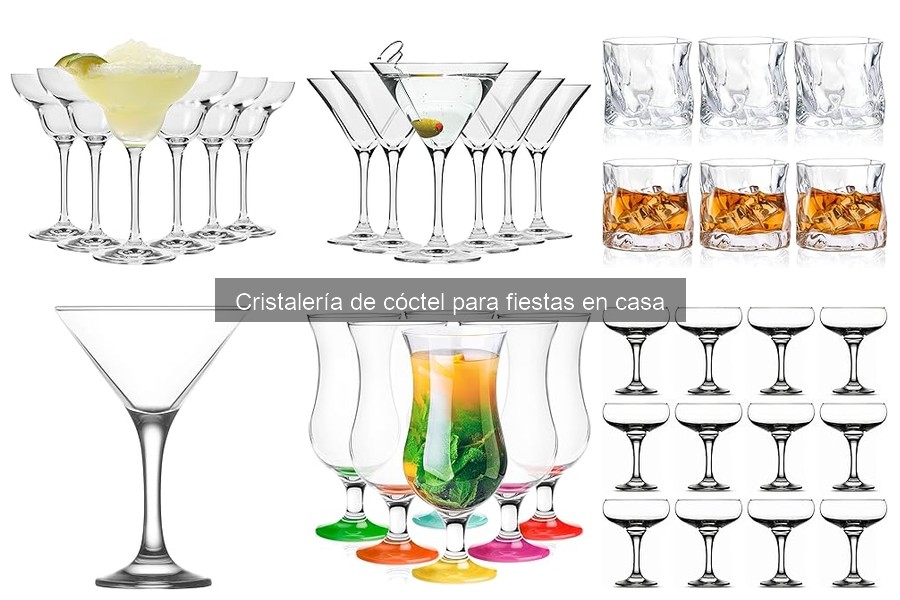 Las mejores copas de cóctel para tus fiestas en casa