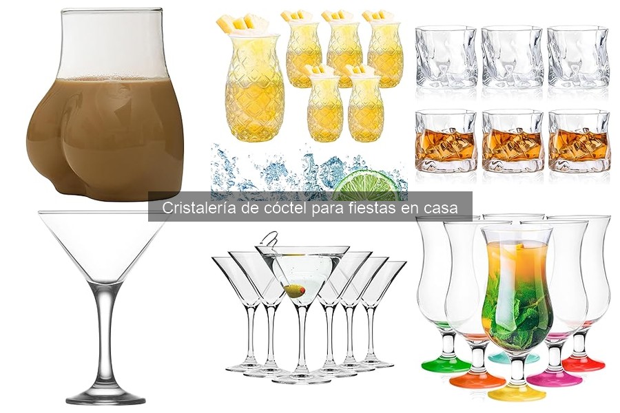 Las mejores copas para cócteles sin alcohol en casa