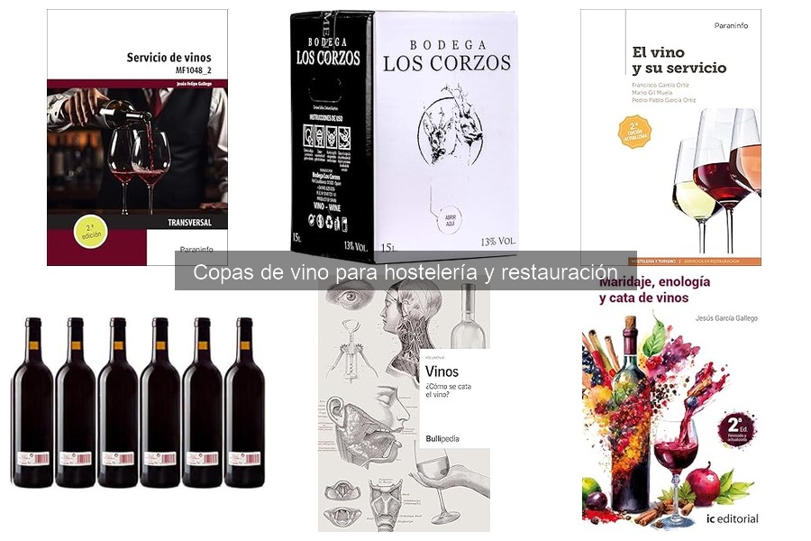 Las mejores marcas de copas de vino para hostelería