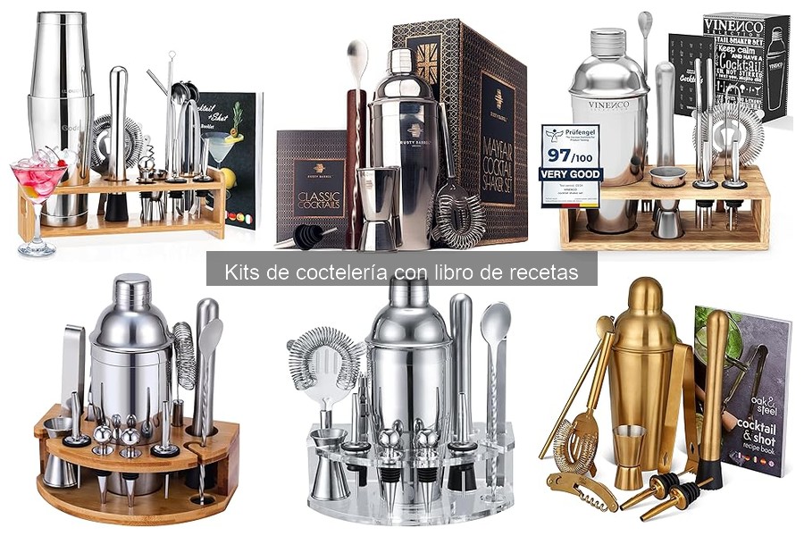 Los mejores kits de coctelería para fiestas en casa