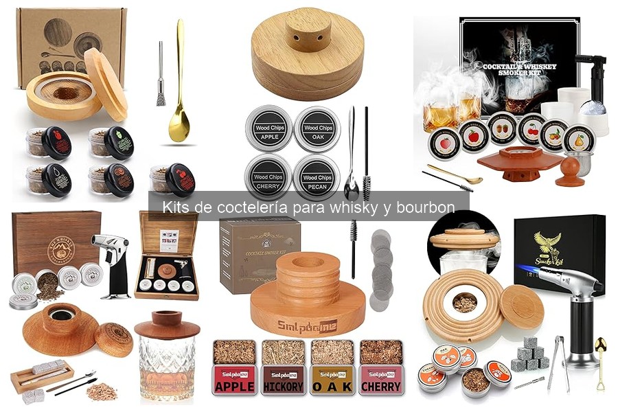 Los mejores kits de coctelería para regalar a amantes del whisky