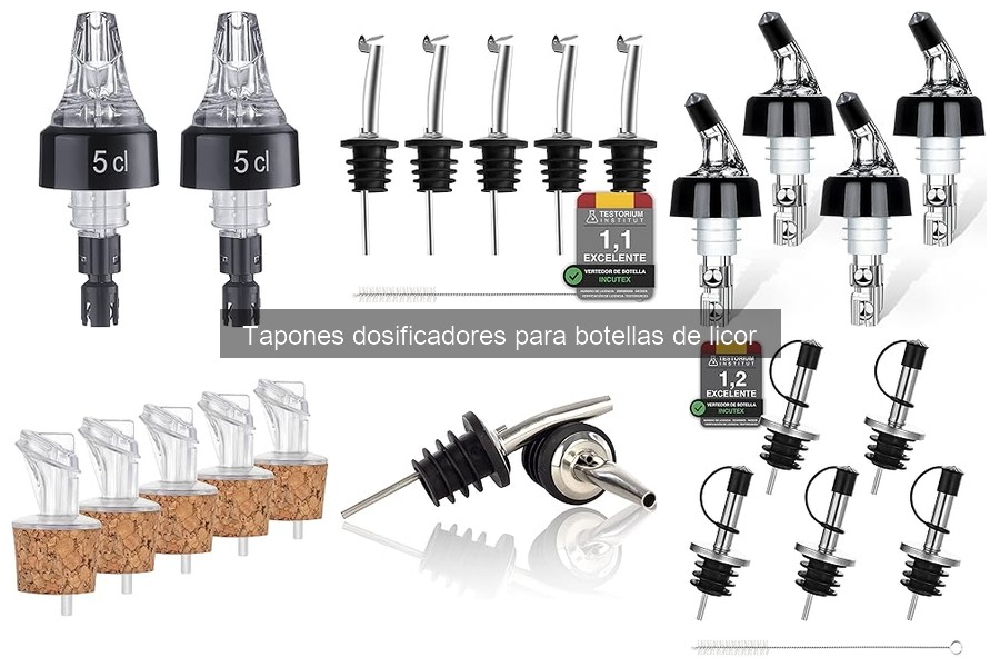 Los mejores tapones dosificadores para cócteles en casa