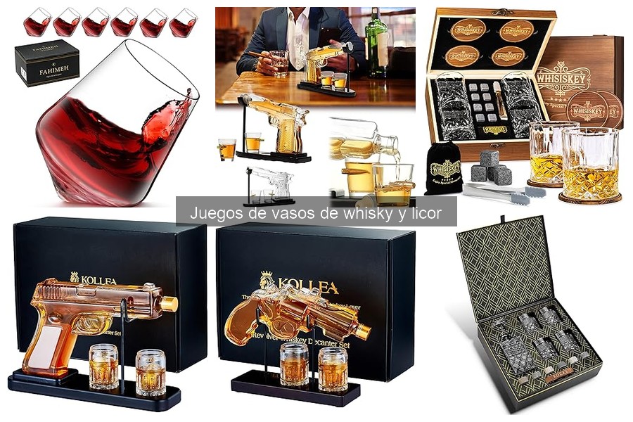 Los mejores vasos para disfrutar de licores en casa