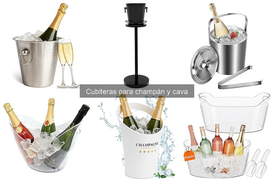 Mantenimiento de cubiteras para champán y cava: Guía completa