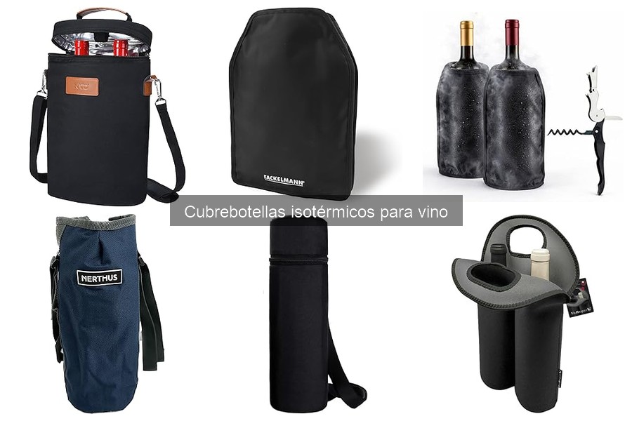 Mantenimiento de cubrebottellas isotérmicos para vino