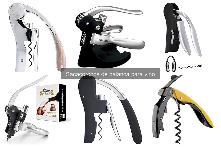 Mantenimiento y cuidado del sacacorchos de palanca