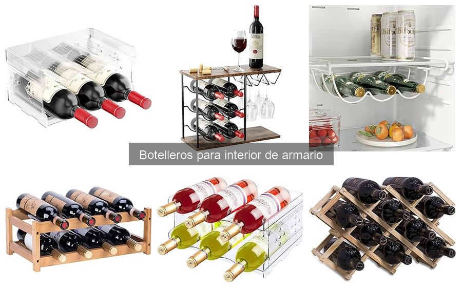 Mantenimiento y limpieza de botelleros para armario