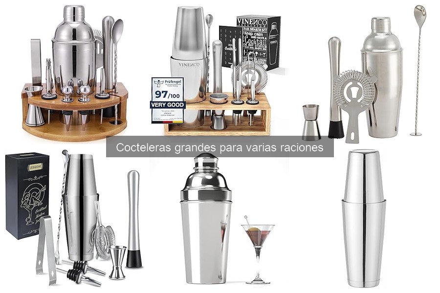 Mantenimiento y limpieza de cocteleras grandes: Guía práctica