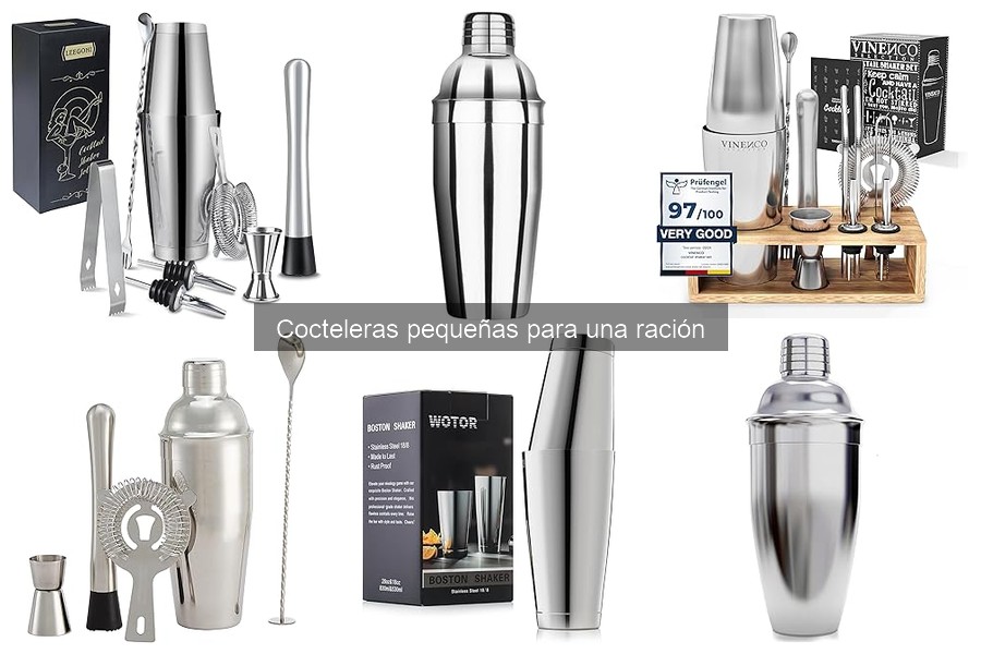 Mantenimiento y limpieza de cocteleras pequeñas en casa
