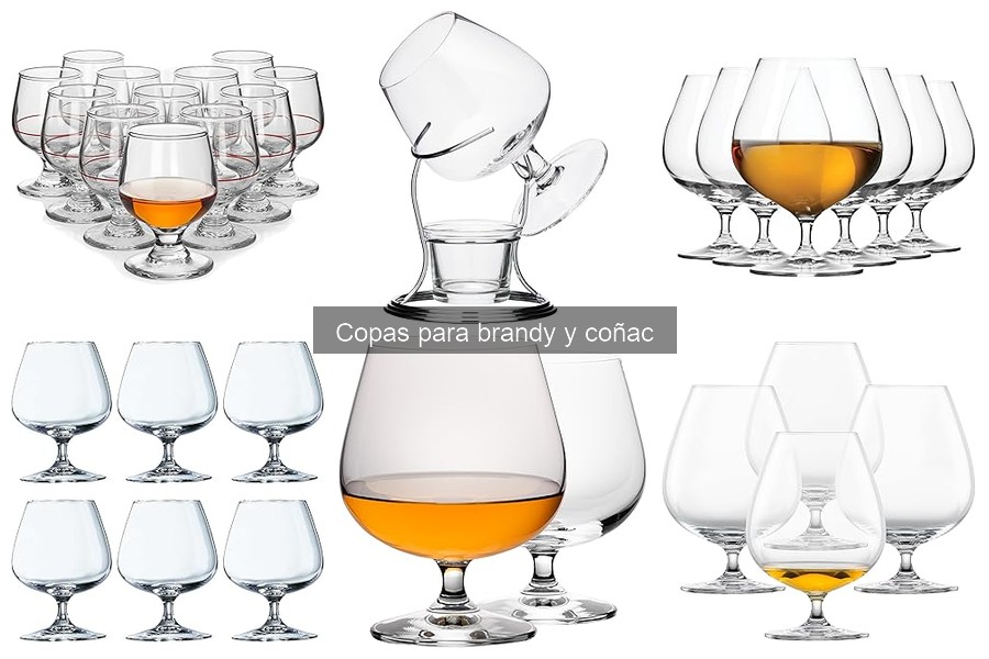 Mantenimiento y limpieza de copas para brandy y coñac