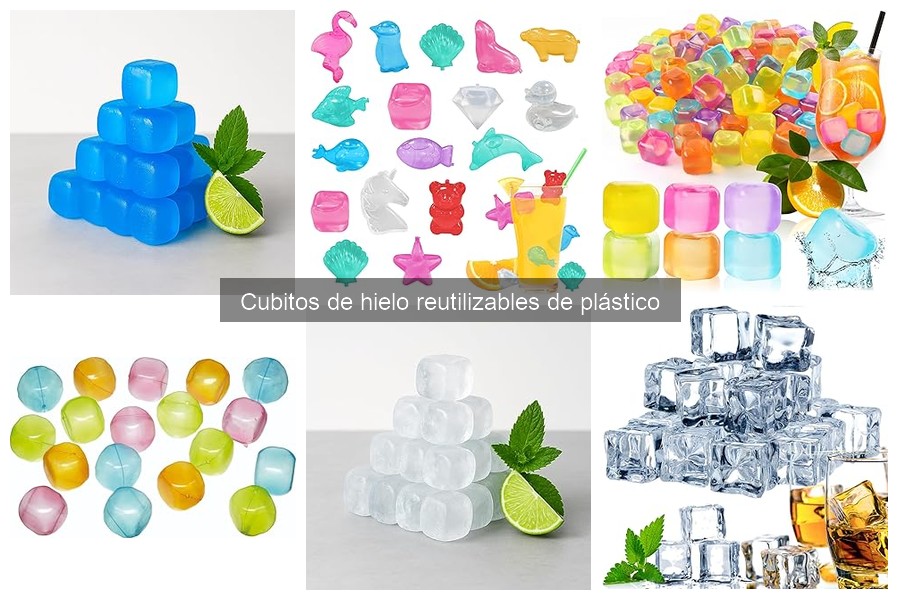 Mantenimiento y limpieza de cubitos de hielo reutilizables