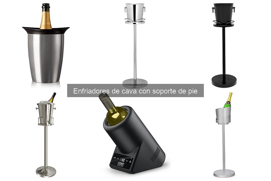Mantenimiento y limpieza de enfriadores de cava con soporte