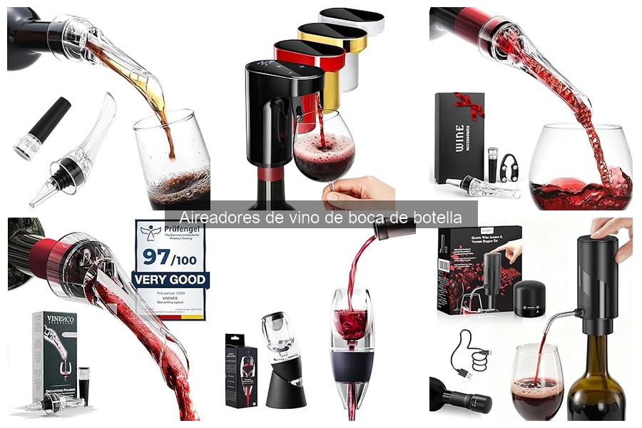 Mejor aireador de vino de boca de botella para principiantes