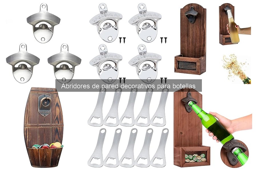 Mejores abridores de pared decorativos para regalar