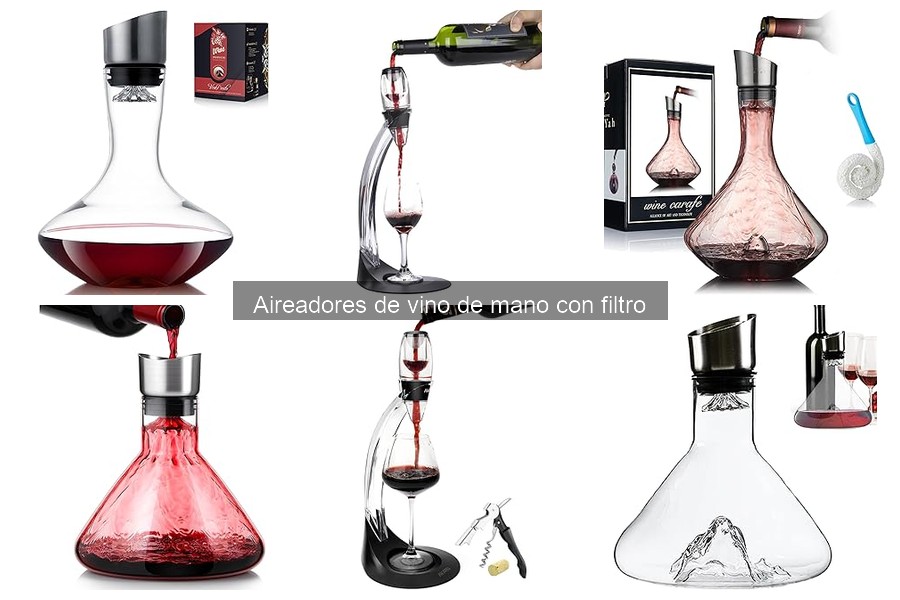 Mejores aireadores de vino de mano para principiantes