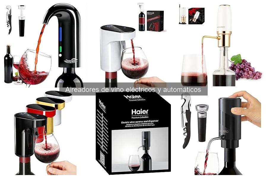 Mejores aireadores de vino eléctricos para principiantes