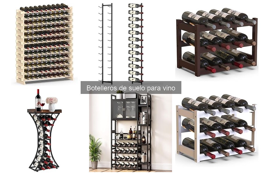 Mejores botelleros de suelo para vino en 2023