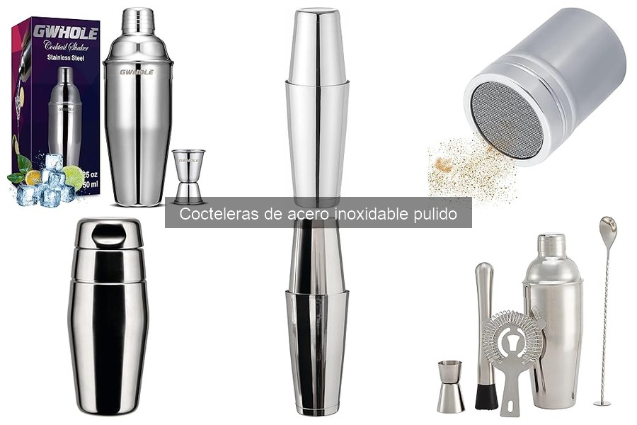 Mejores cocteleras de acero inoxidable para principiantes