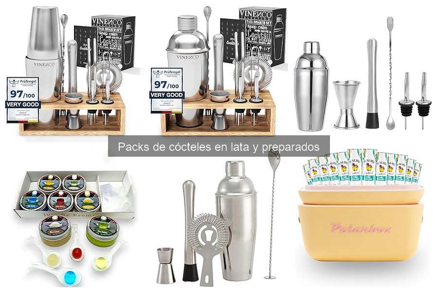 Mejores cócteles en lata según la ocasión para disfrutar