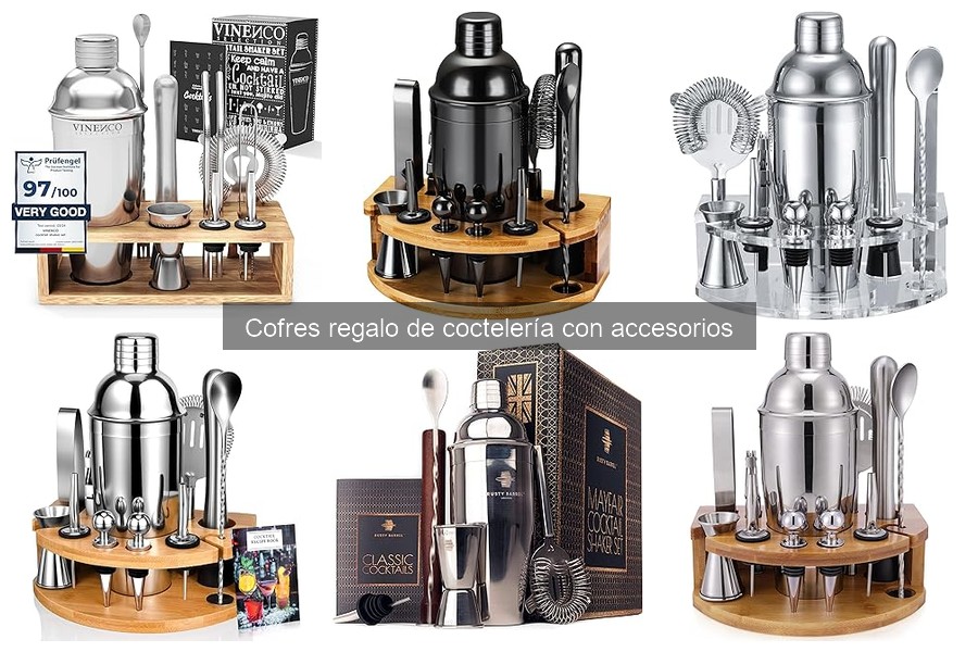 Mejores cofres de coctelería del mercado: comparativa 2023