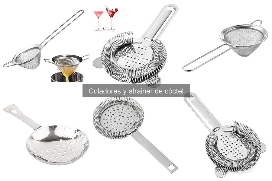 Mejores coladores de cócteles en oferta para tu bar en casa