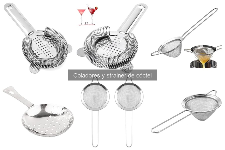 Mejores coladores de cócteles para bartenders: comparativa 2023
