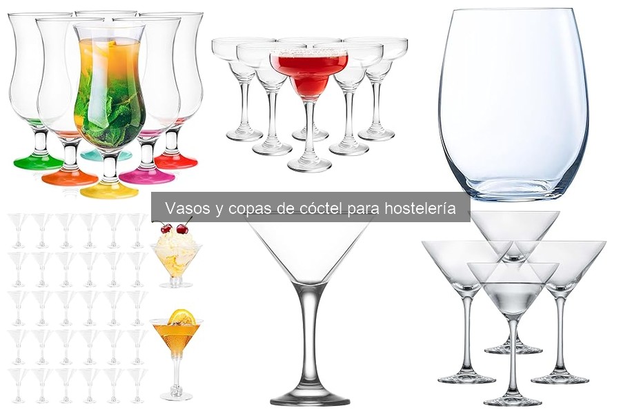 Mejores copas de cóctel para bartenders profesionales