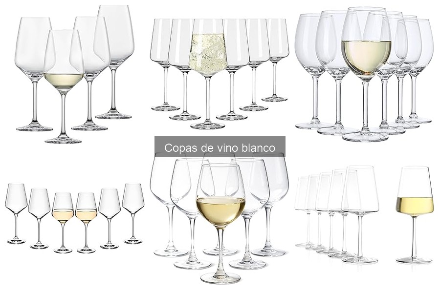 Mejores copas de vino blanco para principiantes: comparativa
