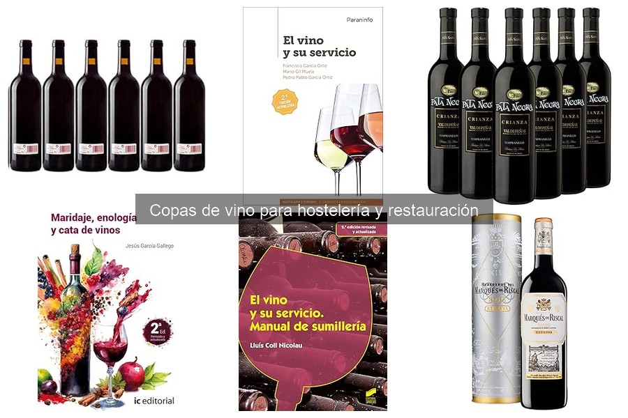 Mejores copas de vino para restaurantes: comparación 2023