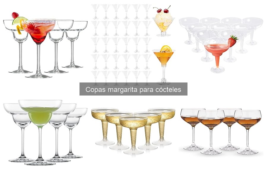 Mejores Copas Margarita para Cócteles en Casa