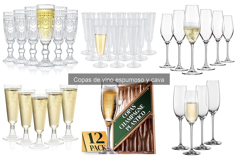 Mejores copas para disfrutar del cava: comparativa 2023