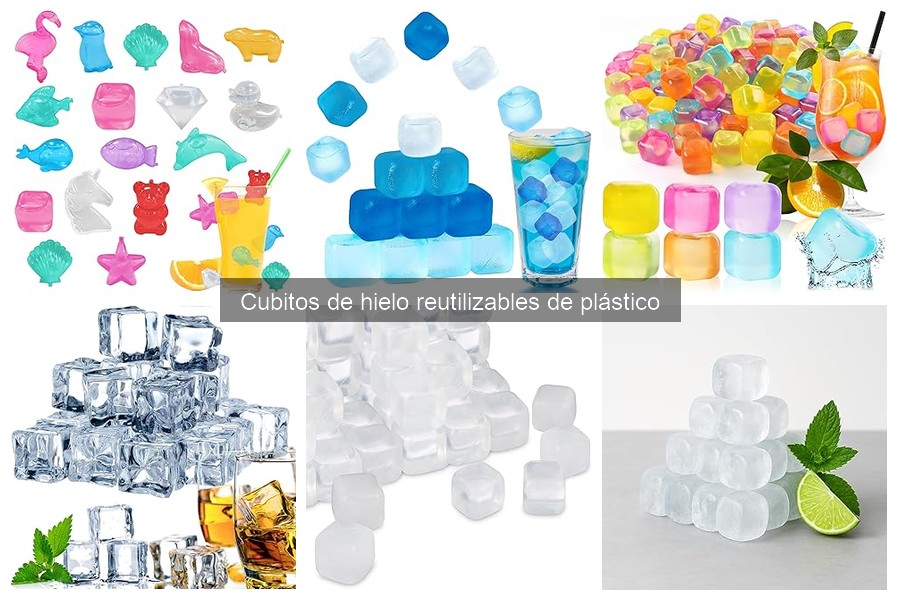 Mejores cubitos de hielo reutilizables para cócteles