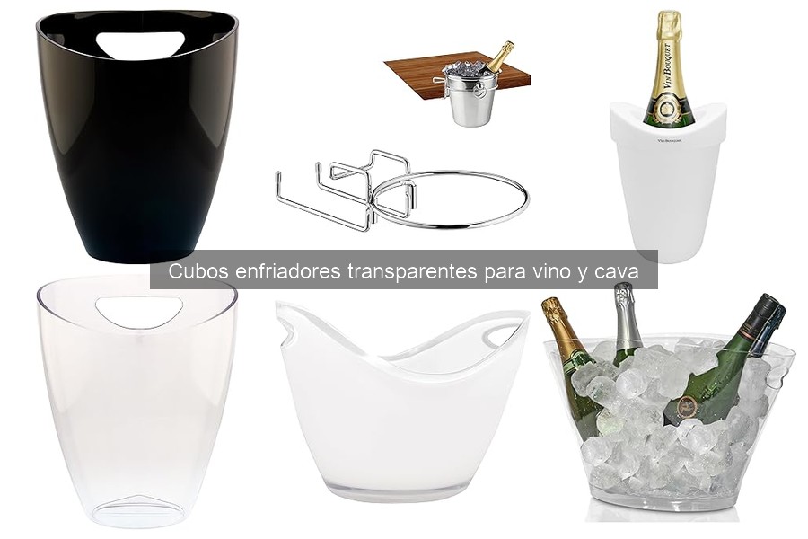 Mejores cubos enfriadores de vino para fiestas