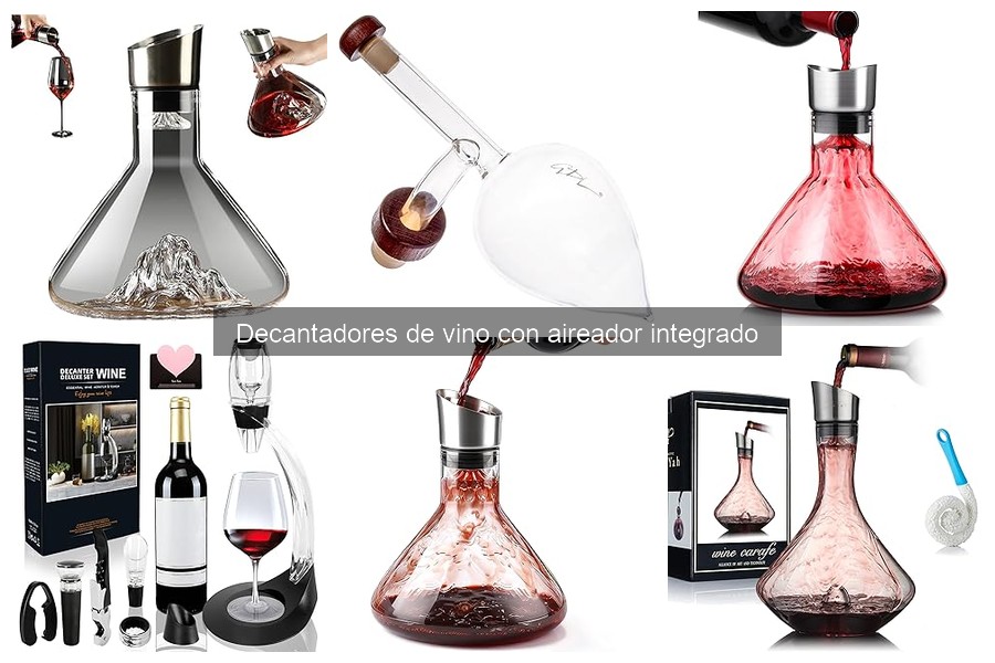 Mejores decantadores de vino con aireador para principiantes