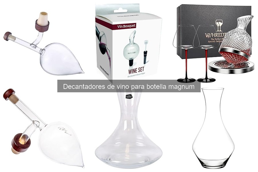Mejores decantadores de vino para botella magnum en 2023