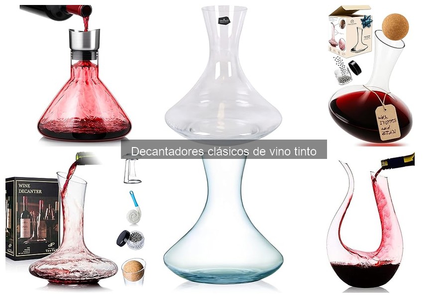 Mejores decantadores de vino tinto para principiantes