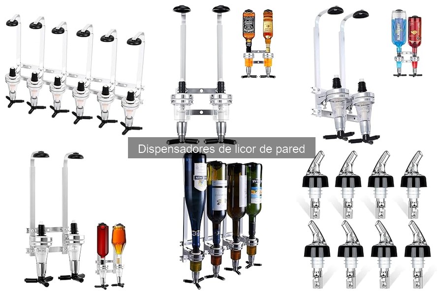 Mejores dispensadores de licor de pared para espacios pequeños